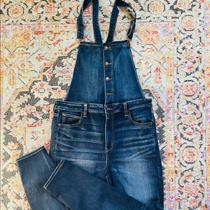 american eagle denim overalls